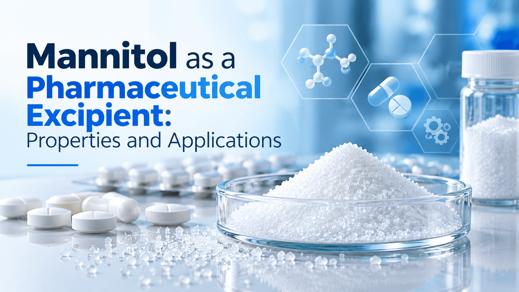 Mannitol as a Pharmaceutical Excipient: Properties and Applications