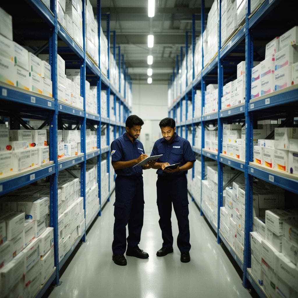 Chelora PharmaChem chemical warehouse and storage
